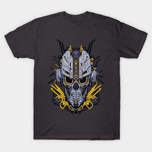 Mecha Skull S02 D17 T-Shirt